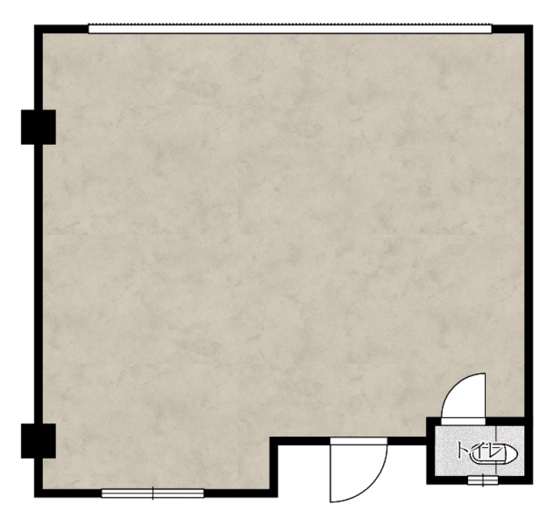 トキワマンション1F店舗東から3軒目カラー